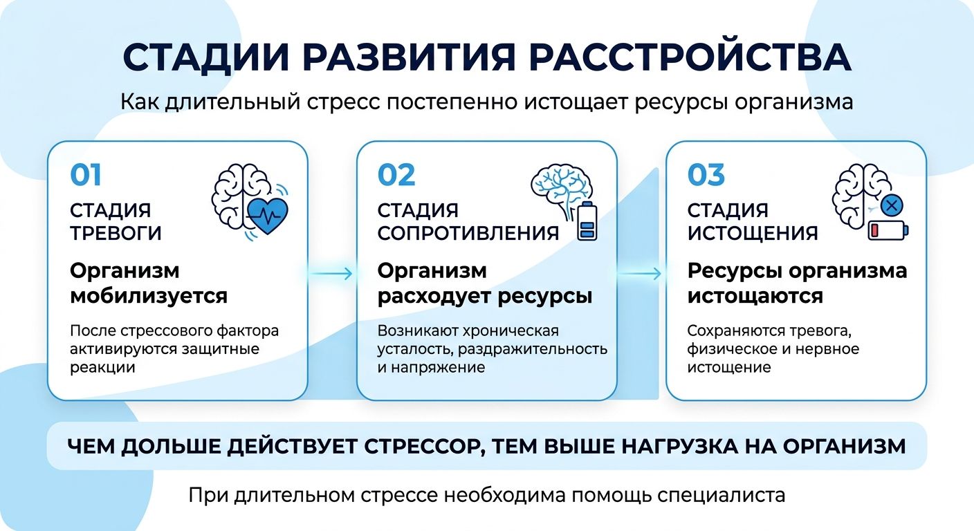 Лечение стресса в Краснодоне инфографика